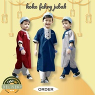 Setelan anak laki laki model gamis,Busana muslim anak laki