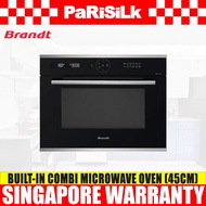 Brandt BKC7153LX Built-in Combi Microwave Oven (45cm)