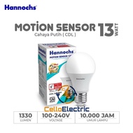 Led Hannochs Motion Sensor 5w 9w 13w - Lampu Hannochs Motion Sensor (Sensor Gerak) Led Bulb