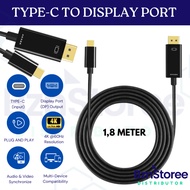 Type C to Display Port Cable Gold Plate 4K /USB Type C 3.1 Converter to DP Display Port Cable USB C 