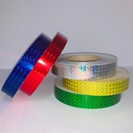 Hologram Sticker for Bikes, Motorcycles etc. 1" Inches x 5/10' Feet