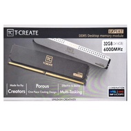 TEAMGROUP 十銓 T-FORCE T-CREATE EXPERT 引領者系列記憶體 CL30 16G 白色  DDR5-6000  2個