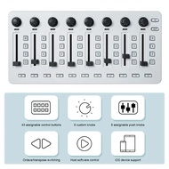 Wireless MIDI Controller Mixing Console BT Connection USB Controller Mixer for Windows/Mac/Ios/Andro