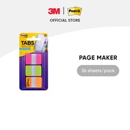 3M™ Post-it® Tabs, Page Marker, 686-PGO, 36 sheets/pack, 1 x 1.5 in, For binders, notebooks & planne