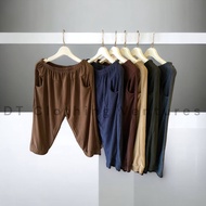 Women Loose & Relaxed Casual Pants/ 3 Suku Seluar Pendek Wanita / 3/4 quarter 超弹7分妈妈居家短裤