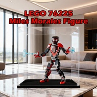 LEGO 76225 Miles Morales Figure Acrylic Display Box Kotak Penyimpanan Mainan Transparent Figure Stor
