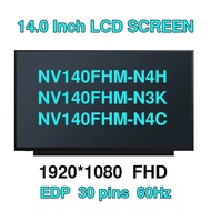 LP140WF7 SPC1 NV140FHM-N4H NV140FHM-N3K NV140FHM-N4C TV140FHM-NH1 14.0 inch LCD LEDIPS LCD screen