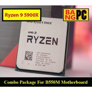 AMD Ryzen 9 5900x(R9 5900x)CPU+ GIGABYTE B550M AORUS ELITE / ASUS TUF PLUS(WIFI) MOTHERBOARD Combo P