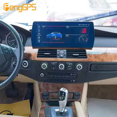 For BMW 5 Series E60 E61 E63 E64 2004-2010 Android Car Radio 2Din Stereo Receiver Autoradio Multimed