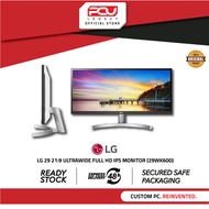 LG 29" 21:9 ULTRAWIDE FULL HD IPS MONITOR (29WK600)