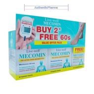 Live-Well Mecomin Mecobalamin 500mcg 180's + 60's Capsules