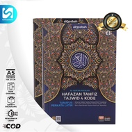 Al Quran Hafazan Tahfiz 4 Code Translation & Tajweed Full Color Size A5