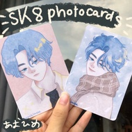 Hasegawa Glitter Sk8 Photocard | Merch Anime the Infinity by aohimeee