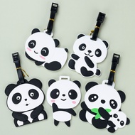 Travel Boarding Pass Work Pass Luggage Tag Cartoon Creative pvc Cultural Creative Gift Panda Luggage