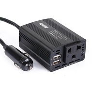 BLL อินเวอร์เตอร์ แปลงไฟรถยนต์ Car Power Inverter 150W เครื่องแปลงไฟ DC 12V to AC 220V ช่องเสียบ USB 2 ช่อง