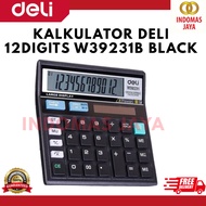 Deli Deli Deli | Calculator (Desktop Calculator) | 12 digits | W39231B | Black Black