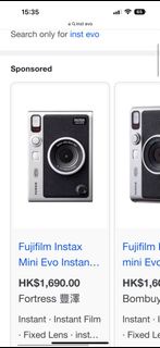 Fujifilm instax mini Evo