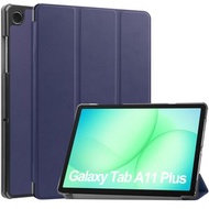 Others - 適用於三星 Samsung Tab A11 Plus /A11+ 11" 平板保護套 智能睡眠功能保護套 深藍