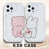 ヤVIVO Hot products Giflybbit bear cute interesting Casing For VIVO V27E S16E V29E V30 S18 V40 V50 V9