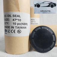 SEAL EC 47 10 GEAR BOX CAP 47x10 END CAP NBR