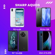 Sharp Aquos R7 & R3 & Zero 2 & Zero 6  (8+256GB) original secondhand