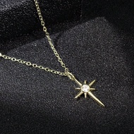 1pc & Elegant High-Quality Star Shaped Pendant Necklace For Women, Suitable For Daily Wear, Parties,