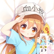 60x180cm Anime Cells at Work Pletelet Cosplay Pillow Case Prop