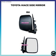TOYOTA HIACE KDH200 SIDE MIRROR 2005-2024 CHROME HIACE ACCESSORIES