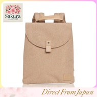 ANERLE GRANDE LATTE Lightweight Water-Resistant A5 Backpack