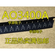 5 Piece AO3400A AO3400 MOS N 5.7A 30V SOT23-3 chip IC