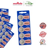 MuRata CR2032 CR2025 CR2016 CR1632 CR1620 CR1616 Cr1220 3V bateri litium untuk remote kereta Lithium