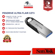 SanDisk Ultra Flair CZ73 USB 3.0 Flash Drive (16GB/32GB/64GB/128GB/Max. R:150MB/s) SDCZ73-G46