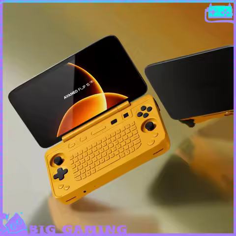 Ayaneo Flip 1s Ds 7 Inch High Refresh Windows Handheld Game Console HX370 32G+2T Flip Portable Gamin