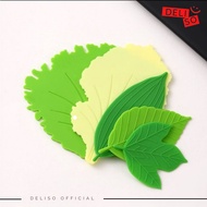 Silicone Leaf Bento Base 5pcs Leaf Bento Lunch Accessories