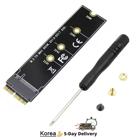 M.2 NVME SSD Convert Adapter Card for MacBook Air Pro Retina 2013-2017 NGFF AHCI SSD Upgraded Kit fo