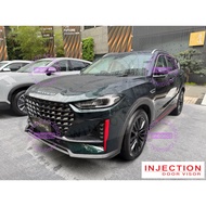 JETOUR VT9 2025 Injection Door Visor With Stainless Steel Lining / Window Vent Visors Deflectors