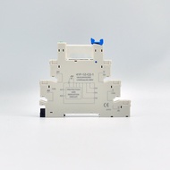 1PCS High Frequen Utra-thin Slim Relay DIN Mount with LED 6A 1CO Relay 41F-1Z-C2-1 HF41-F-24-ZS 5V 1