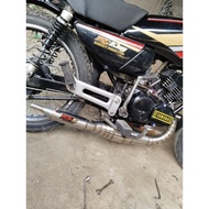 Rx king 3v3 exhaust under stainless steel a3-s original