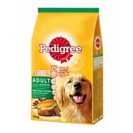 (พร้อมส่ง) อาหารสุนัข Pedigree สุนัขโต รสไก่ตับ เม็ดใหญ่ ขนาด 20 กิโลกรัม