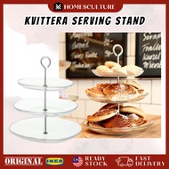 KVITTERA  Serving Stand Three Tier Desert Cakes Cookies Serving Tray Plate Decorative Festive Cake S