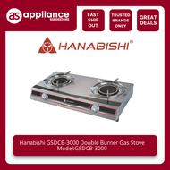 Hanabishi GSDCB-3000 Double Burner Gas Stove