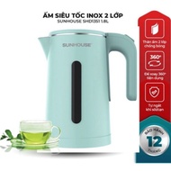 SUNHOUSE SHD1351 SUPER SPEED KETTLE 1.8 Liter, LOCK&LOCK GLASS KETTLE 1.8 LITER