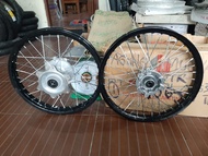 Velg Set CRF 150 L Ring 17 Velk Cacing CRF tanpa ban Murah