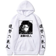 Japanese Comic Attack on Titan Attack on Titan Hooded Sweatshirt Fleece Casual Male Couple Hoodie