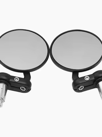 2pcs Motorcycle Mirror Round Bar End Convex Handle Bars for KTM LC4 Supermoto 990 AdventuRe 990 SMC 