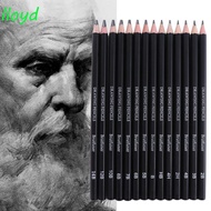 LLOYD Sketch Pencil Set, Smooth Writing HB 2H 4H B 2B 3B Graphite Pencil, Journal Professional Detai