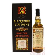 黑蛇1987林克伍德26年原酒威士忌 700ml