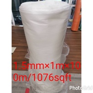 PE FOAM 0.6mm - 2mmx1mx100m (1076sqft)