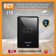 ADATA HV620S 1TB SLIM Protable External Hard Disk Drive HDD - Black,Blue,White
