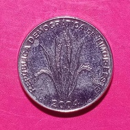 koin asing koleksi 5 centavos Timor Leste 2003-2017
